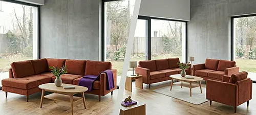 Rohová sedačka alebo zostava 3+2+1? Vyriešte dilemu vašej obývačky