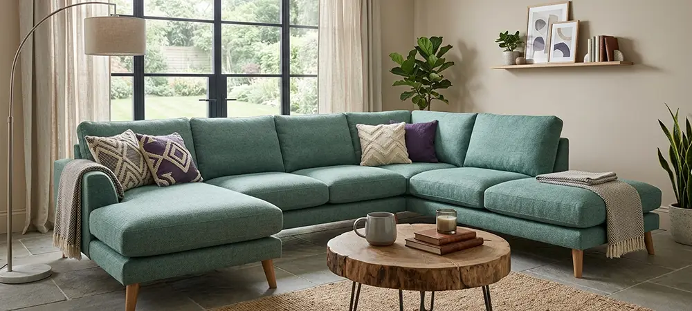 Prečo si vybrať sedačku v tvare U? 5 dôvodov pre kráľovský komfort