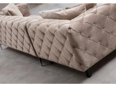 Detail produktu Rohová sedacia súprava / Rohová pohovka Como Corner Right - Beige