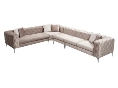 Detail produktu Rohová sedacia súprava / Rohová pohovka Como Corner Left - Beige