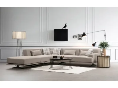 Rohová sedacia súprava / Rohová pohovka Bentley Corner (PUF-O1-C-3R)