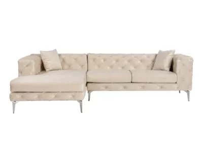 Detail produktu Rohová sedacia súprava / Rohová pohovka Como Eco Left - Beige