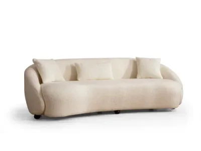 Detail produktu Trojmiestna pohovka Napoli Cream Bouclette