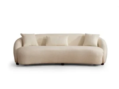 Detail produktu Trojmiestna pohovka Napoli Cream Bouclette
