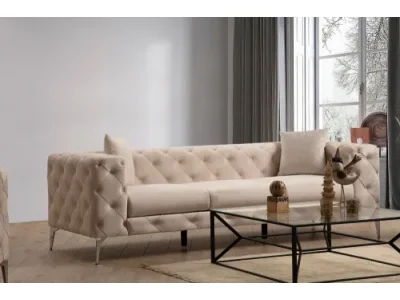 Trojmiestna pohovka Como - Ecru