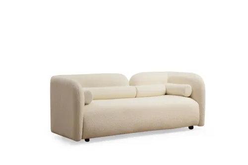 Dvojmiestna pohovka Victoria Bouclette - Cream