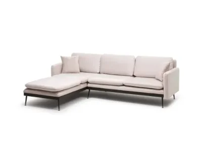 Detail produktu Rohová sedacia súprava / Rohová pohovka Reya - Ecru