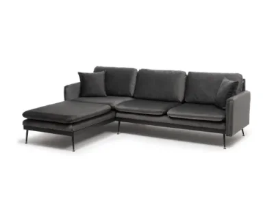 Detail produktu Rohová sedacia súprava / Rohová pohovka Reya - Anthracite