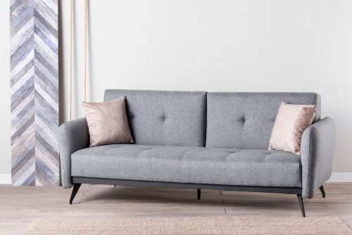 Trojmiestna rozkladacia pohovka Ron Sofabed - Grey GR111