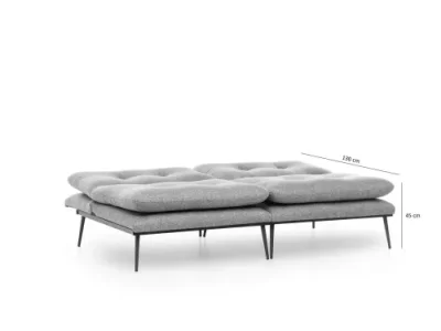Detail produktu Trojmiestna rozkladacia pohovka Martin Sofabed - Grey GR110