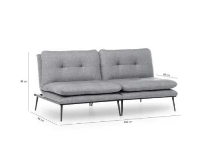 Detail produktu Trojmiestna rozkladacia pohovka Martin Sofabed - Grey GR110