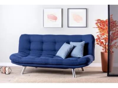 Trojmiestna rozkladacia pohovka Misa Sofabed - Navy Blue