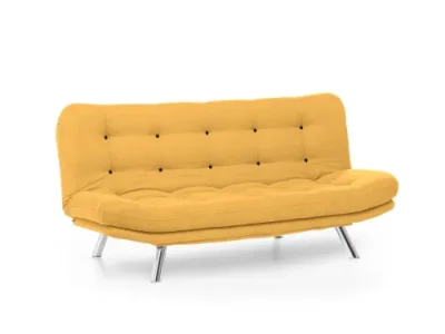 Detail produktu Trojmiestna rozkladacia pohovka Misa Sofabed - Mustard