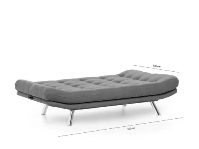 Detail produktu Trojmiestna rozkladacia pohovka Misa Sofabed - Grey