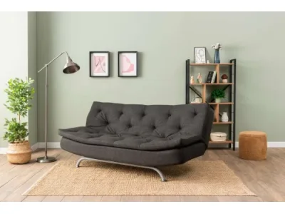 Trojmiestna rozkladacia pohovka Rivo - Dark Grey