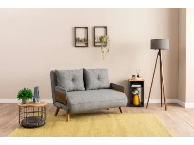 Dvojmiestna rozkladacia pohovka Cosmo 2-Seater - Light Grey