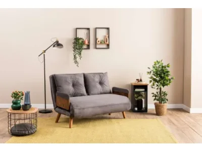 Dvojmiestna rozkladacia pohovka Cosmo 2-Seater - Grey