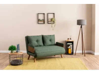 Dvojmiestna rozkladacia pohovka Cosmo 2-Seater - Green