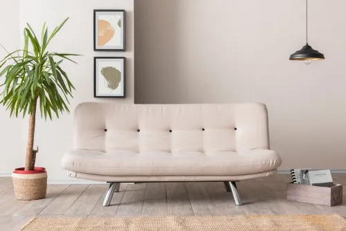 Trojmiestna rozkladacia pohovka Misa Small Sofabed v3 - Cream