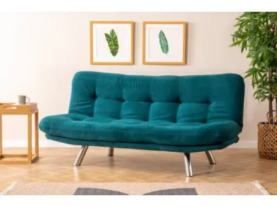Trojmiestna rozkladacia pohovka Misa Small Sofabed - Petrol Green
