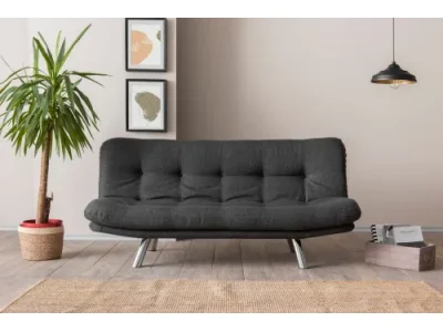 Trojmiestna rozkladacia pohovka Misa Small Sofabed - Dark Grey