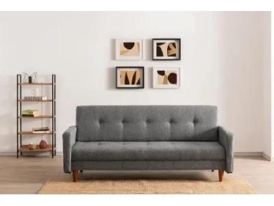 Trojmiestna rozkladacia pohovka Hiko - Light Grey