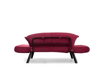 Detail produktu Dvojmiestna rozkladacia pohovka Genzo - Maroon