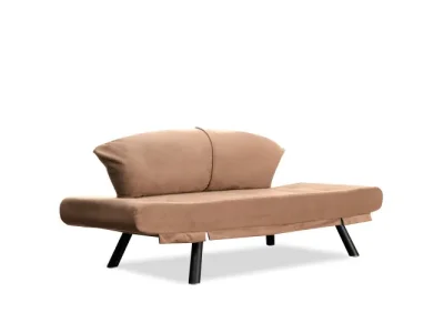 Detail produktu Dvojmiestna rozkladacia pohovka Genzo - Light Brown