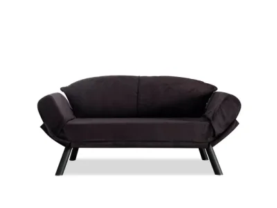 Detail produktu Dvojmiestna rozkladacia pohovka Genzo - Black