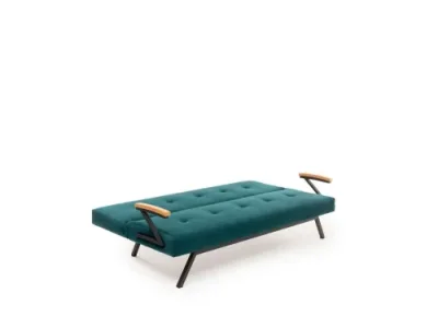 Detail produktu Trojmiestna rozkladacia pohovka Zven - Petrol Green