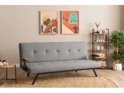 Trojmiestna rozkladacia pohovka Zven - Light Grey