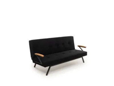 Detail produktu Trojmiestna rozkladacia pohovka Zven - Black