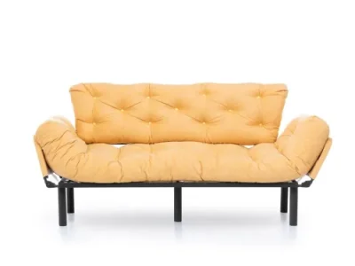 Detail produktu Trojmiestna rozkladacia pohovka Nitta Triple - Mustard