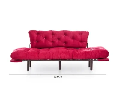 Detail produktu Trojmiestna rozkladacia pohovka Nitta Triple - Maroon