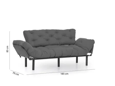 Detail produktu Trojmiestna rozkladacia pohovka Nitta Triple - Grey