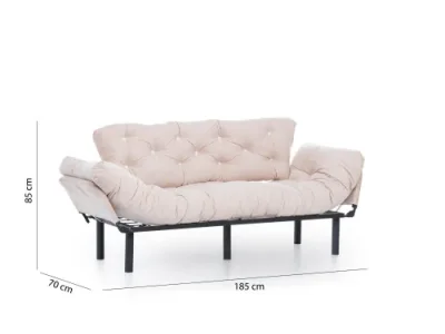 Detail produktu Trojmiestna rozkladacia pohovka Nitta Triple - Cream