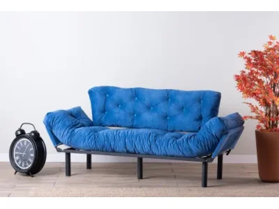 Trojmiestna rozkladacia pohovka Nitta Triple - Blue