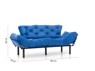 Detail produktu Trojmiestna rozkladacia pohovka Nitta Triple - Blue