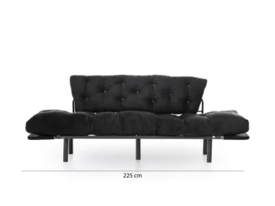 Detail produktu Trojmiestna rozkladacia pohovka Nitta Triple - Black