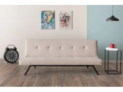 Trojmiestna rozkladacia pohovka Zola - Cream