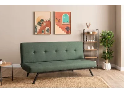 Trojmiestna rozkladacia pohovka Zola - Green