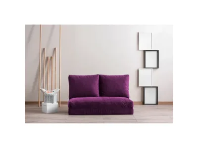 Dvojmiestna rozkladacia pohovka Taida - Purple