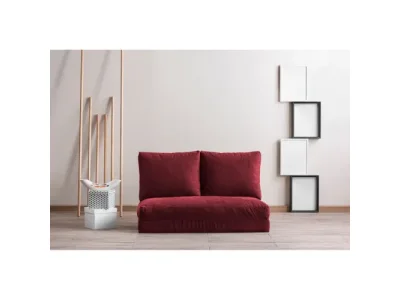 Detail produktu Dvojmiestna rozkladacia pohovka Taida - Maroon
