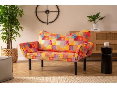 Dvojmiestna rozkladacia pohovka Chatto - Patchwork