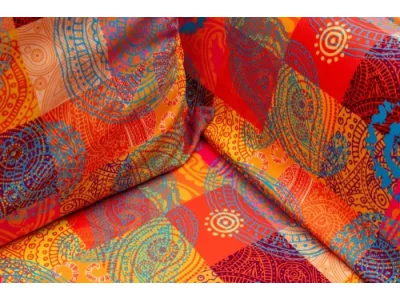 Detail produktu Dvojmiestna rozkladacia pohovka Chatto - Patchwork