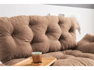 Detail produktu Dvojmiestna rozkladacia pohovka Nitta - Light Brown
