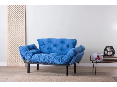 Dvojmiestna rozkladacia pohovka Nitta - Blue