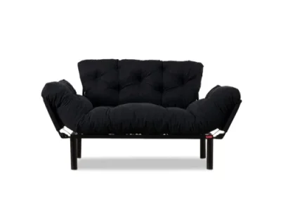 Detail produktu Dvojmiestna rozkladacia pohovka Nitta - Black