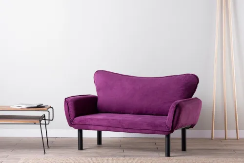 Dvojmiestna rozkladacia pohovka Chatto - Purple