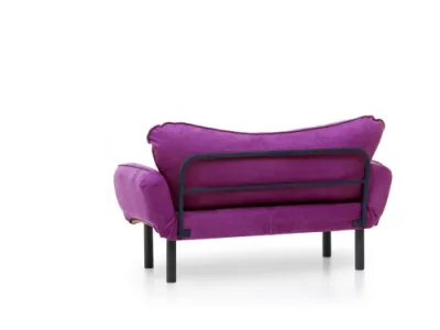 Detail produktu Dvojmiestna rozkladacia pohovka Chatto - Purple